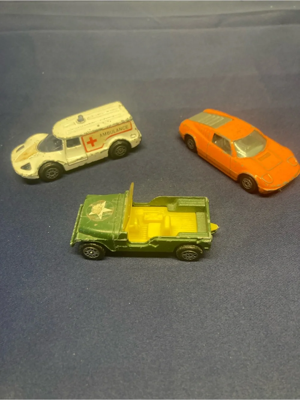 Lot of (3) Vintage Corgi Die Cast Vehicles